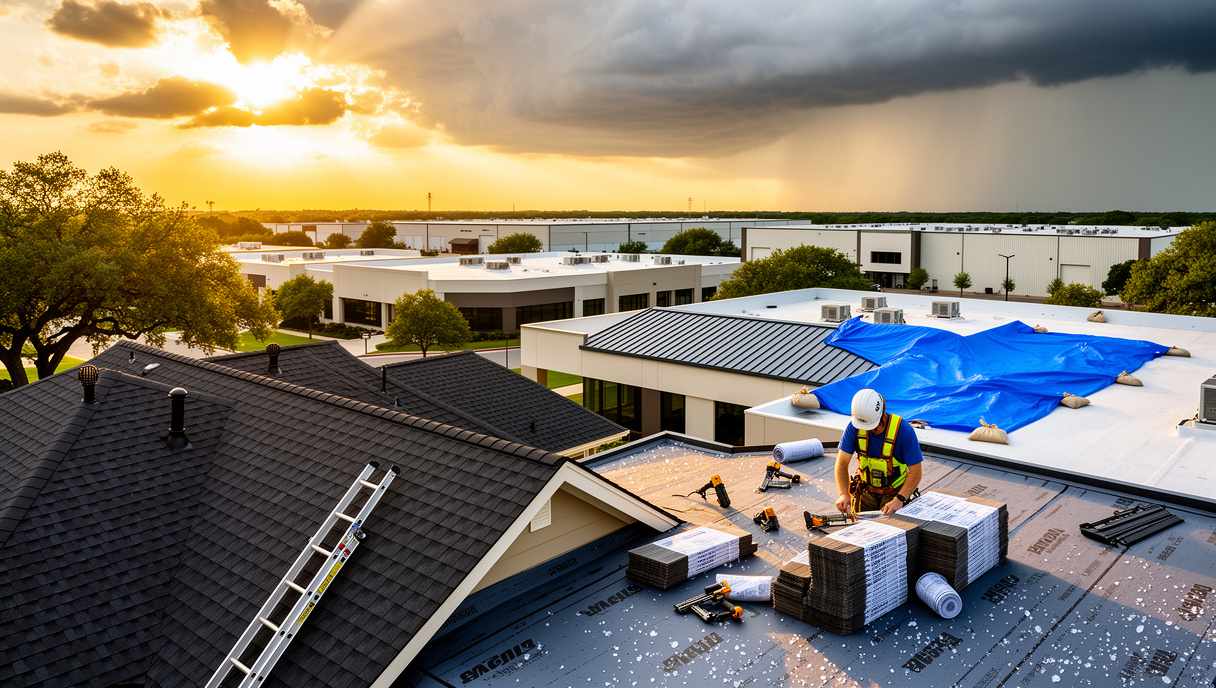 Cedar park roof contractor